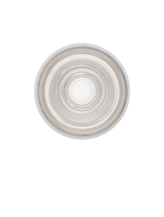 Aplica perete decorativa Doris Alb / Transparent Ø15 x H 11,6 cm - Img 2