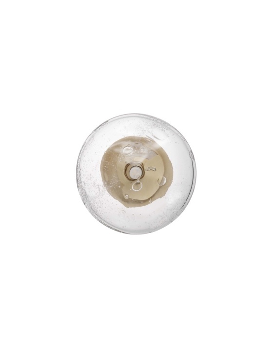 Aplica perete decorativa King Auriu / Transparent Ø17 x H 12 cm - Img 3