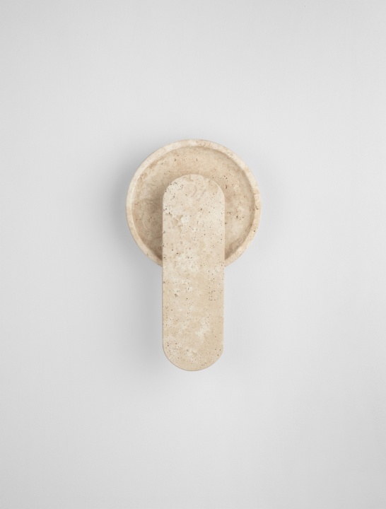 Aplica perete decorativa Mavis Natural 22 x 11 x 37,5 cm - Img 3