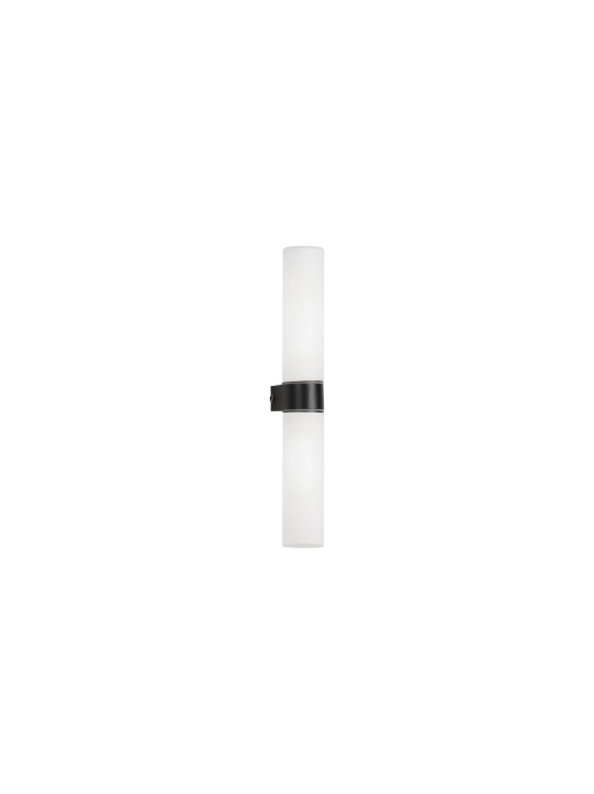 Aplica perete pentru baie Corb Negru / Alb / Opal 5 x 6,5 x 40 cm - Img 2