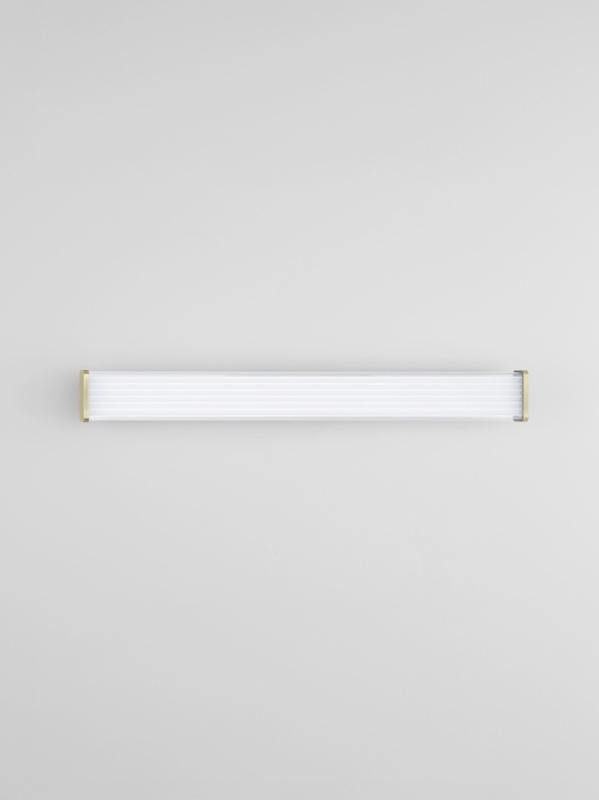 Aplica perete pentru baie Misty Auriu periat 60 x 7,5 x 7 cm - Img 3