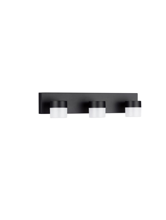 Aplica perete pentru baie Teko Negru 38,5 x 11,5 x 7,5 cm - Img 2