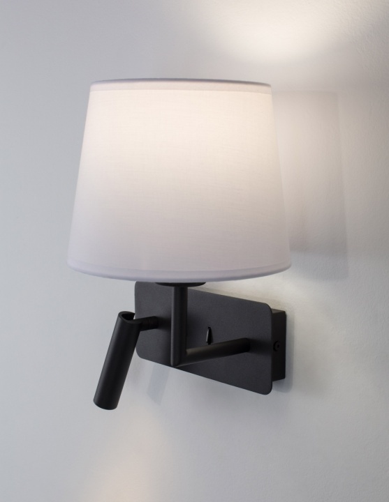 Aplica perete pentru pat Savona Alb / Negru 27,5 x 24 x 32 cm - Img 5