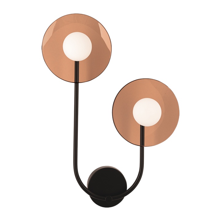 Aplică Tapel 2699 LED 12W 2700K/3000K – negru mat aluminiu - Img 2