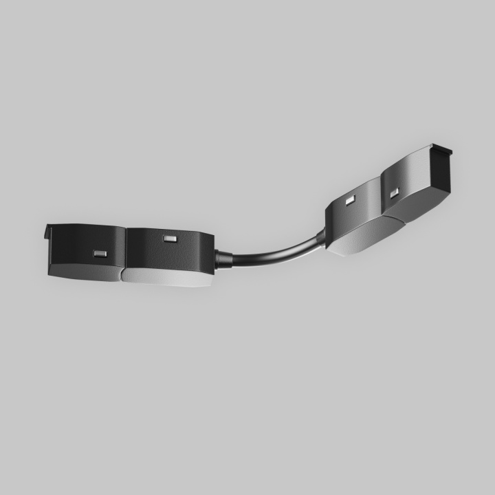 Conector electric Sina magnetica Exility - Negru - Img 2
