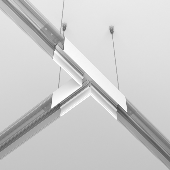 Conector tip T Sina magnetica Exility - Alb - Img 3