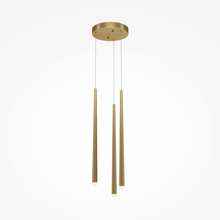 Corp de iluminat suspendat Cascade L 110 x l 3.5 cm 4000K - Auriu - Img 2