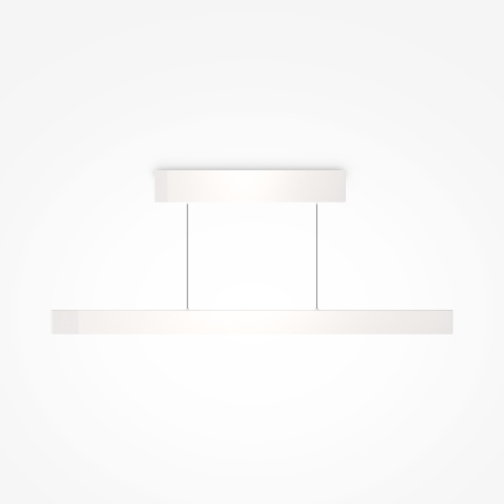 Corp de iluminat suspendat Euphoria L 116 x l 1.5 cm - Alb - Img 2
