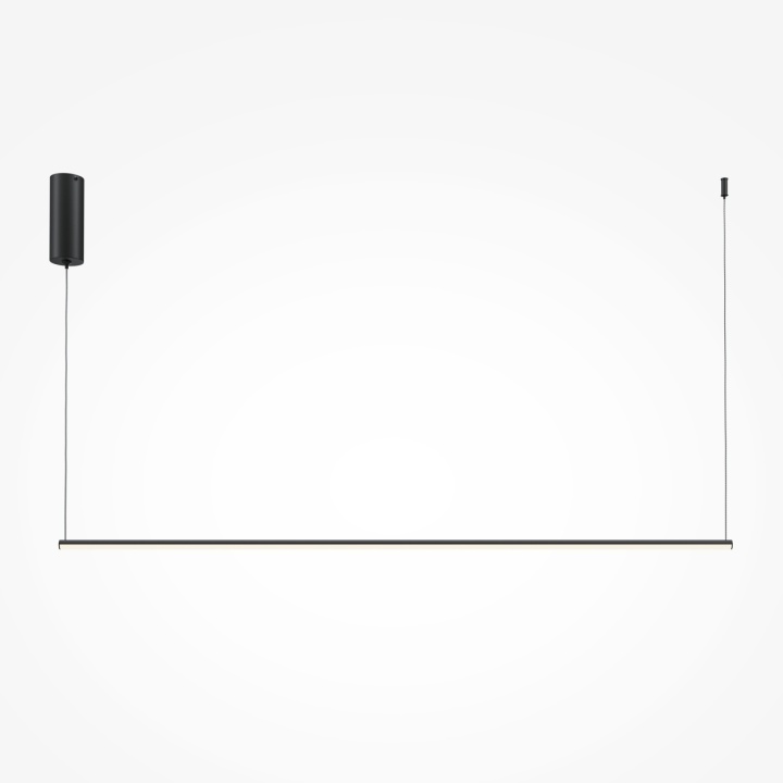 Corp de iluminat suspendat Halo L 120 x l 1.7 cm - Negru - Img 2