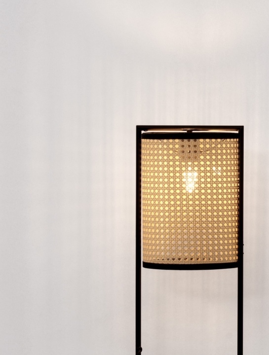 Lampa de masa Erto Negru Ø26 x H 56 cm - Img 5