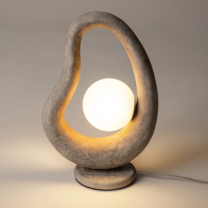 Lampă de masă Opus L 15 x l 26.5 cm G9 - Gri - Img 2