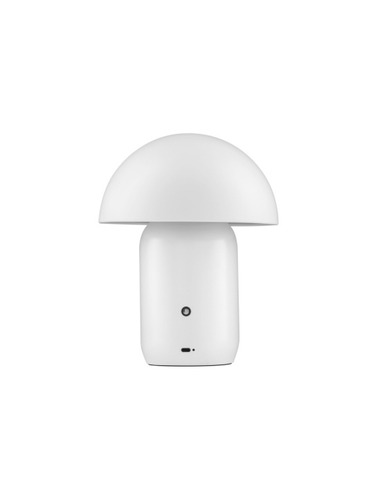 Lampa de masa Pois Alb Ø20 x H 25,5 cm - Img 2