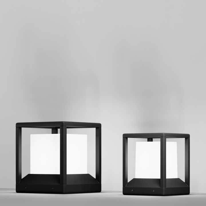 Lampa decorativa Trim L 17 x l 17 cm E27 - Gri - Img 3