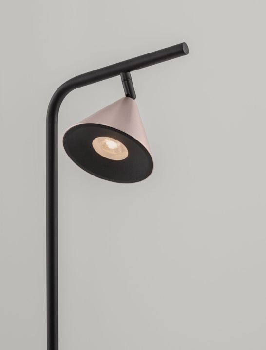 Lampadar Conico Oxide Coffee / Negru 31 x 23 x 135 cm - Img 5