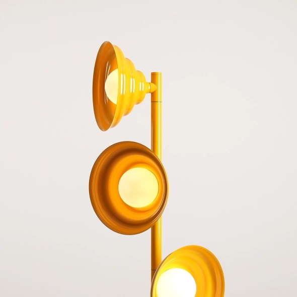 Lampadar Fala 3xG9 - Galben intens - Img 3