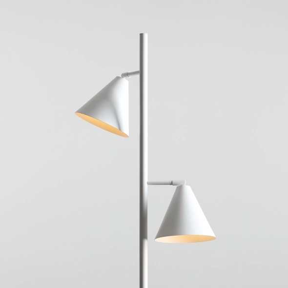 Lampadar Form 2xE27 - Alb - Img 4