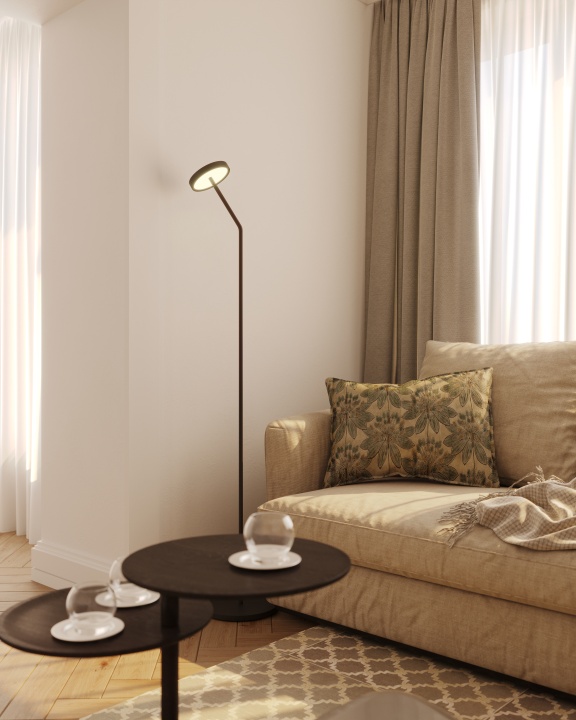 Lampadar Ibiza negru - Img 2