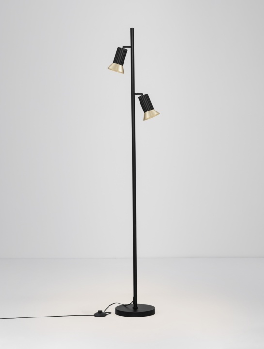Lampadar Luvia Auriu / Negru Ø9,8 x H 153,7 cm - Img 4