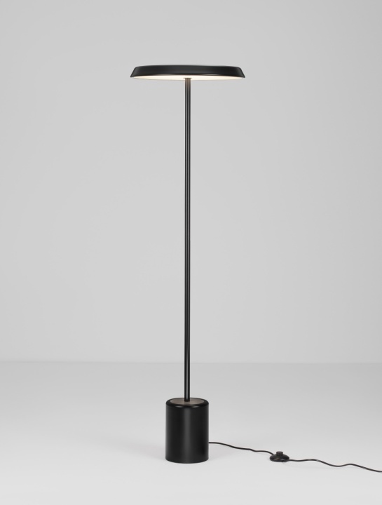 Lampadar Ophelia Negru / Veneer Ø40 x H 135 cm - Img 4