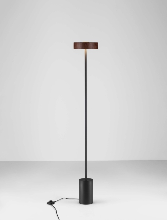 Lampadar Thea Lemn / Negru Ø20 x H 135 cm - Img 4