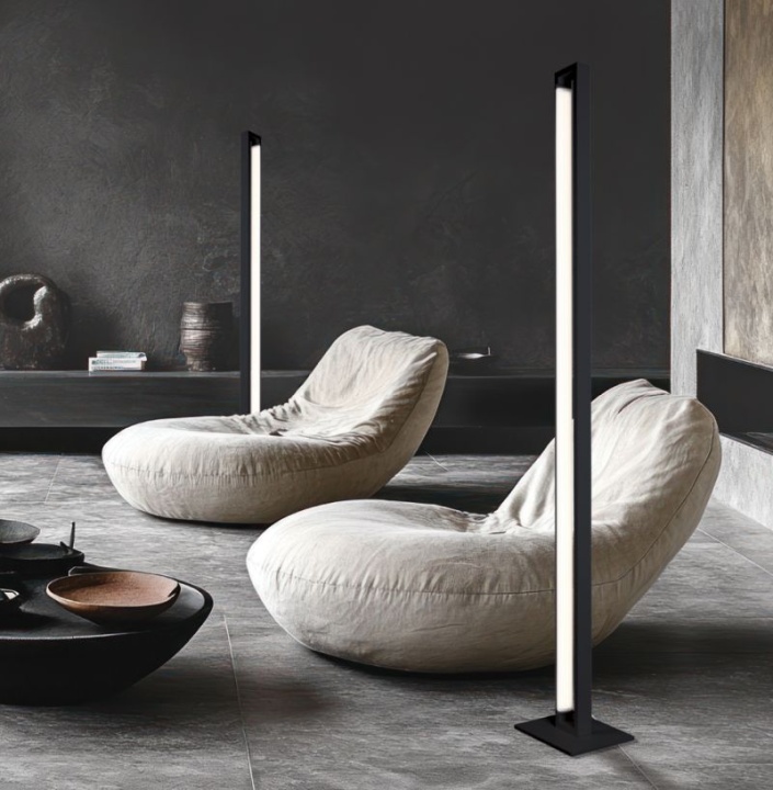 Lampadar Tiffany - Negru - Img 4