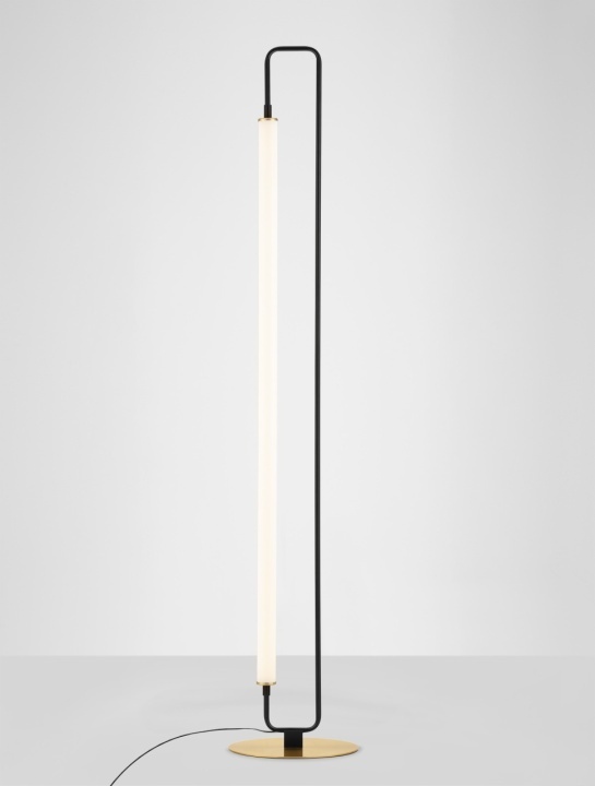 Lampadar Wetro Negru / Auriu Ø28 x H 150 cm - Img 4