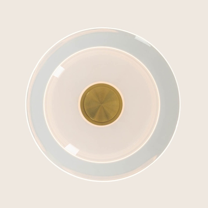 Pendul Amalfi 3000K - Alamă, Transparent - Img 2