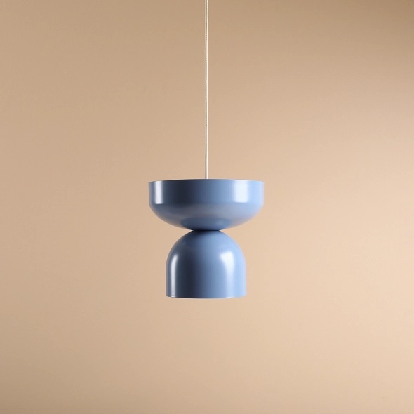 Pendul Api 30 cm 1xE27 - Albastru prăfuit - Img 3