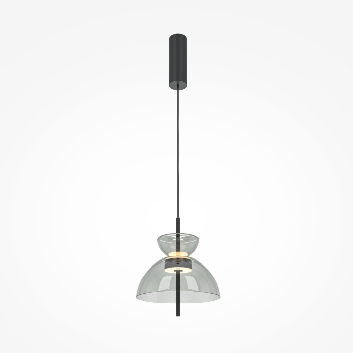 Pendul Bangkok Ø 25 cm 3000K - Negru - Img 2