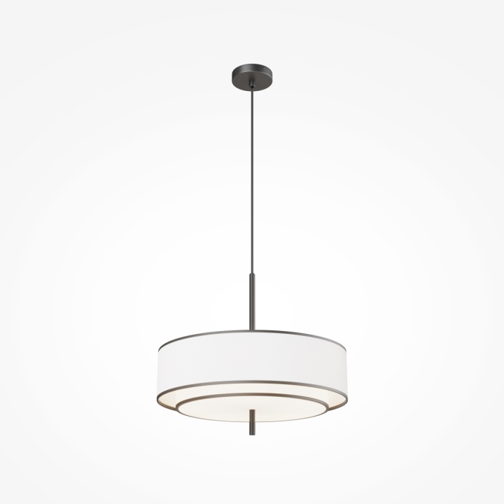 Pendul Bergamo Ø 50 cm E27 - Negru - Img 2