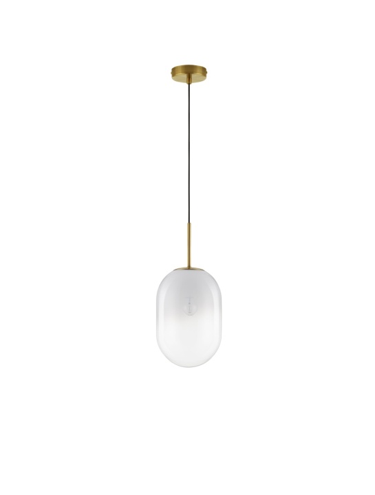 Pendul Chrysi Alb / Auriu Ø18 x H 120 cm - Img 2