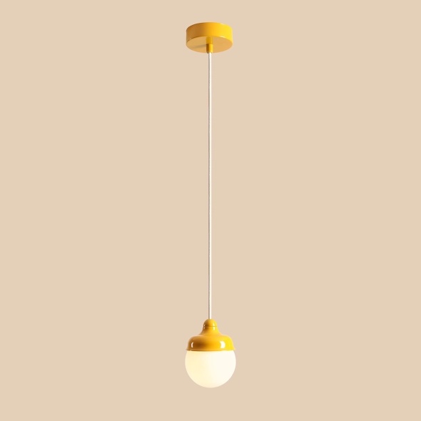 Pendul Fala 11 cm 1xG9 - Galben intens - Img 2