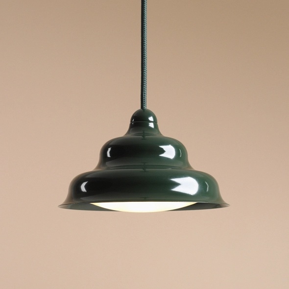 Pendul Fala 17 cm 1xGU10 - Verde - Img 3