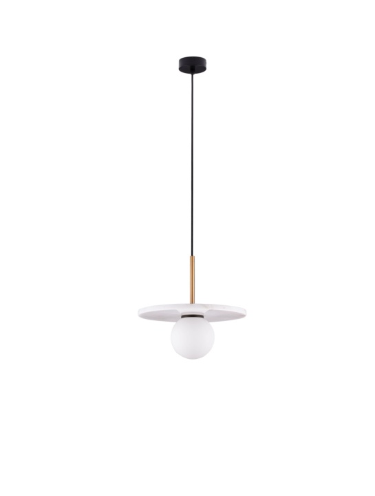 Pendul Idor Opal / Alb / Negru Ø30 x H 185 cm - Img 2