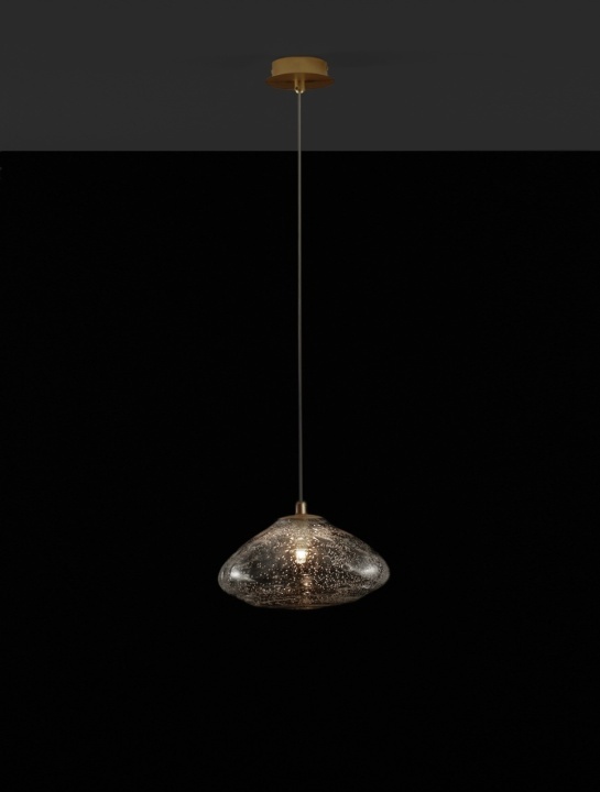 Pendul King Transparent / Auriu Ø26 x H 200 cm - Img 5