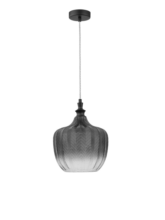Pendul Loni Gri / Negru Ø24 x H 120 cm - Img 2
