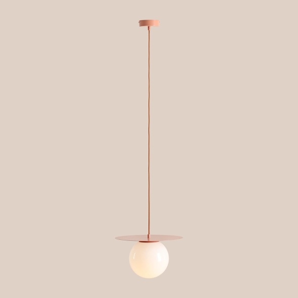 Pendul Loop 34 cm 1xE27 - Coral - Img 5