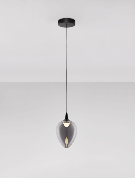 Pendul Nali Smokey / Negru Ø14,3 x H 200 cm - Img 4