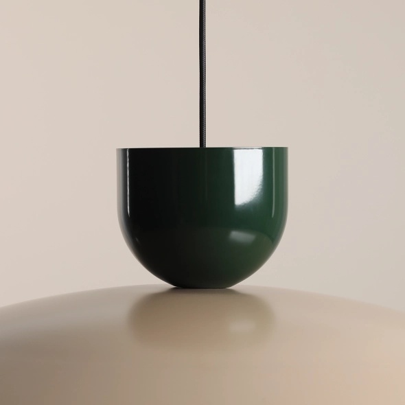 Pendul Nutta 65 cm 1xE27 - Verde - Img 3