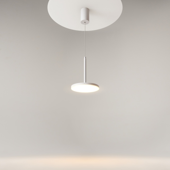Pendul Plato Ø 18.5 cm 3000K - Alb - Img 2