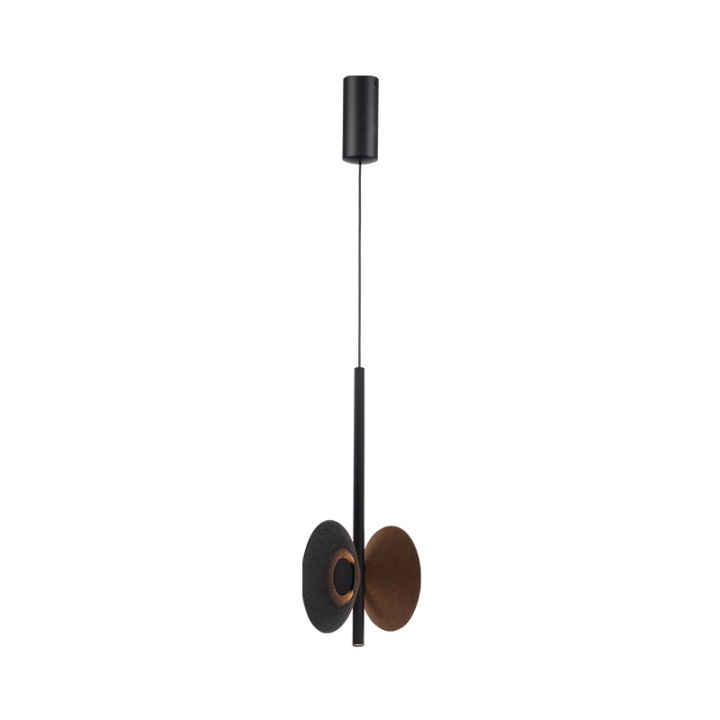 Pendul Sonora LED 3000K - Gri, Maro - Img 2