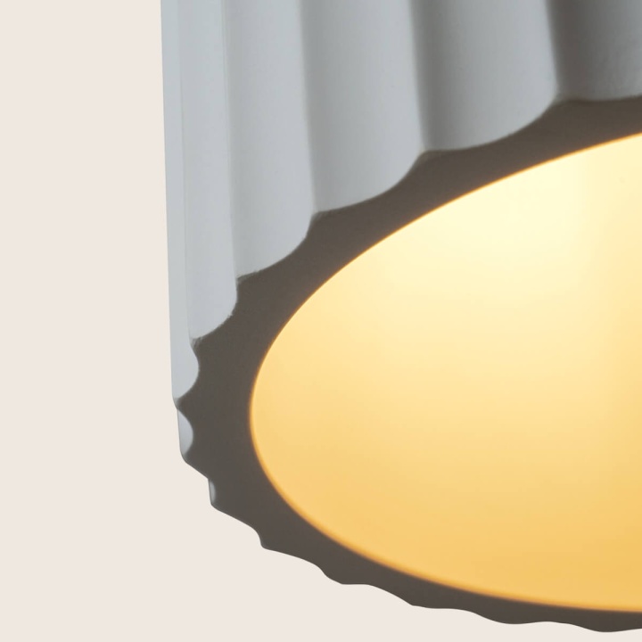 Pendul Valen 1xE27 LED - Alb - Img 2