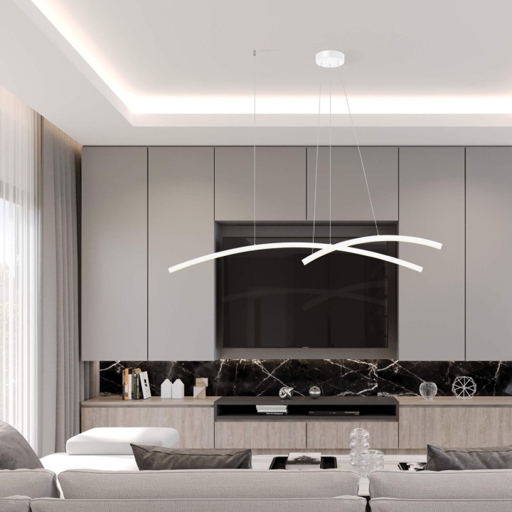 Pendul Verona 3000K - Alb mat - Img 3