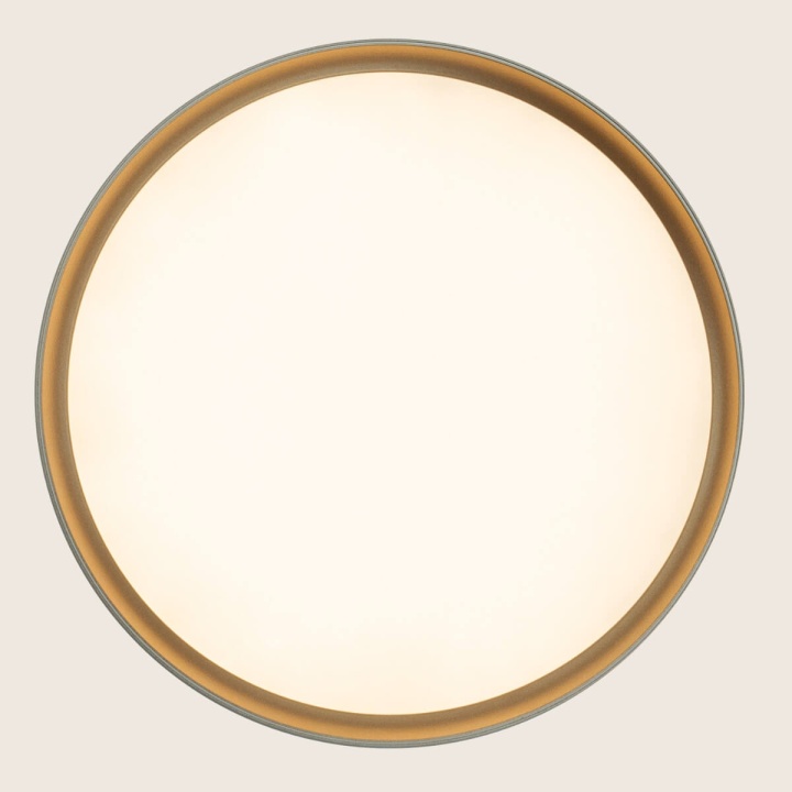 Plafonieră Aura Soft LED 2700-3000-4000K - Alb mat, Auriu - Img 3