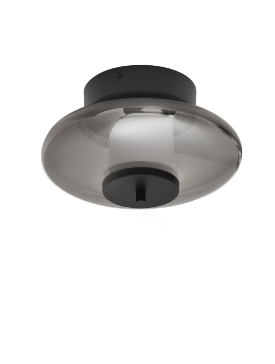Plafoniera Ballet Negru / Gri Ø26 x H 15 cm - Img 2