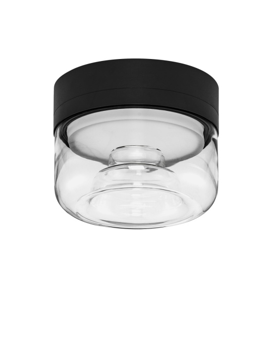 Plafoniera Doris Negru / Transparent Ø15 x H 11,6 cm - Img 2