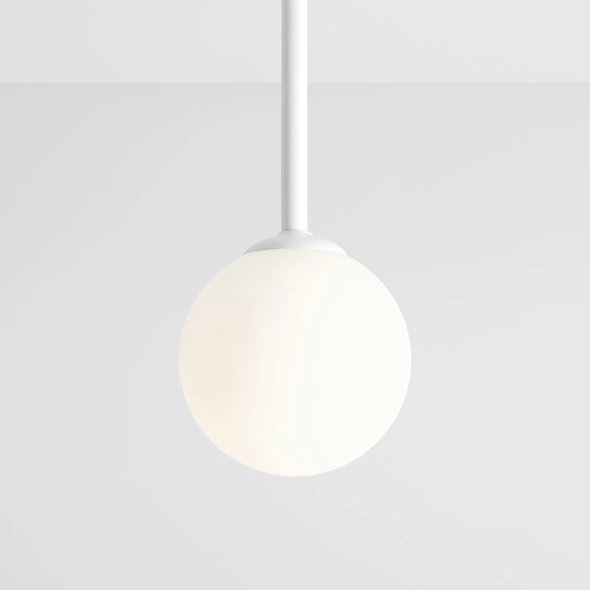 Plafoniera Pinne Scurt Alb 14 cm 1xE14 - Img 2