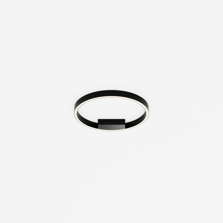 Plafonieră Rim Ø 40 cm - Negru - Img 2