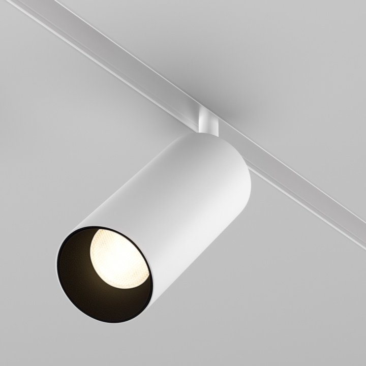 Proiector pentru sina Sina magnetica Exility - 19.3 cm, DIMABIL Alb - Img 2