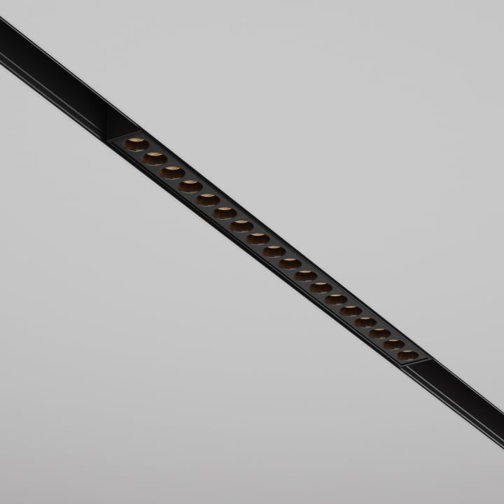 Proiector pentru sina Sina magnetica Exility - 32.7 cm, 2700K, Negru - Img 2